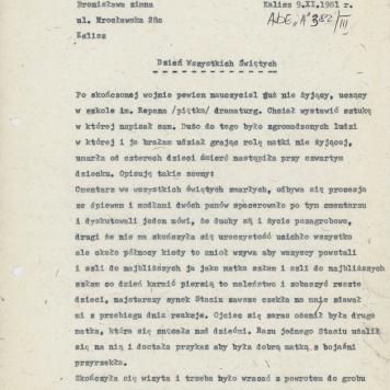 Dzień Wszystkich Świętych