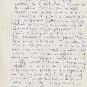 Duch "cholerynki" - rok 1926