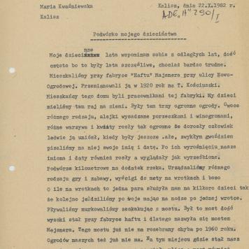 Podwórko mojego dzieciństwa