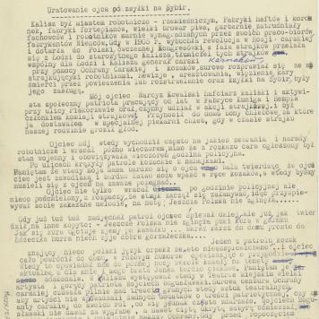 Opowiadanie z okresu rewolucji 1905 r. w Kaliszu