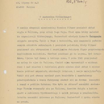 O zuchwałym Hitlerjugend