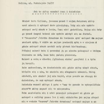 Jak to chłop oszukał żonę i dziedzica