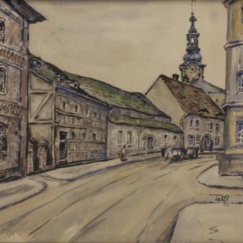 Widok ulicy Szkolnej