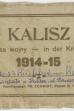 Album "Kalisz podczas wojny - in der Kriegszeit 1914-15"