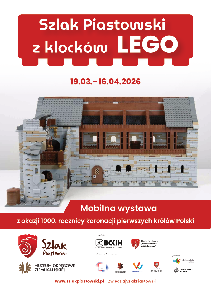 Szlak Piastowski z klocków LEGO - teraz w Kaliszu!